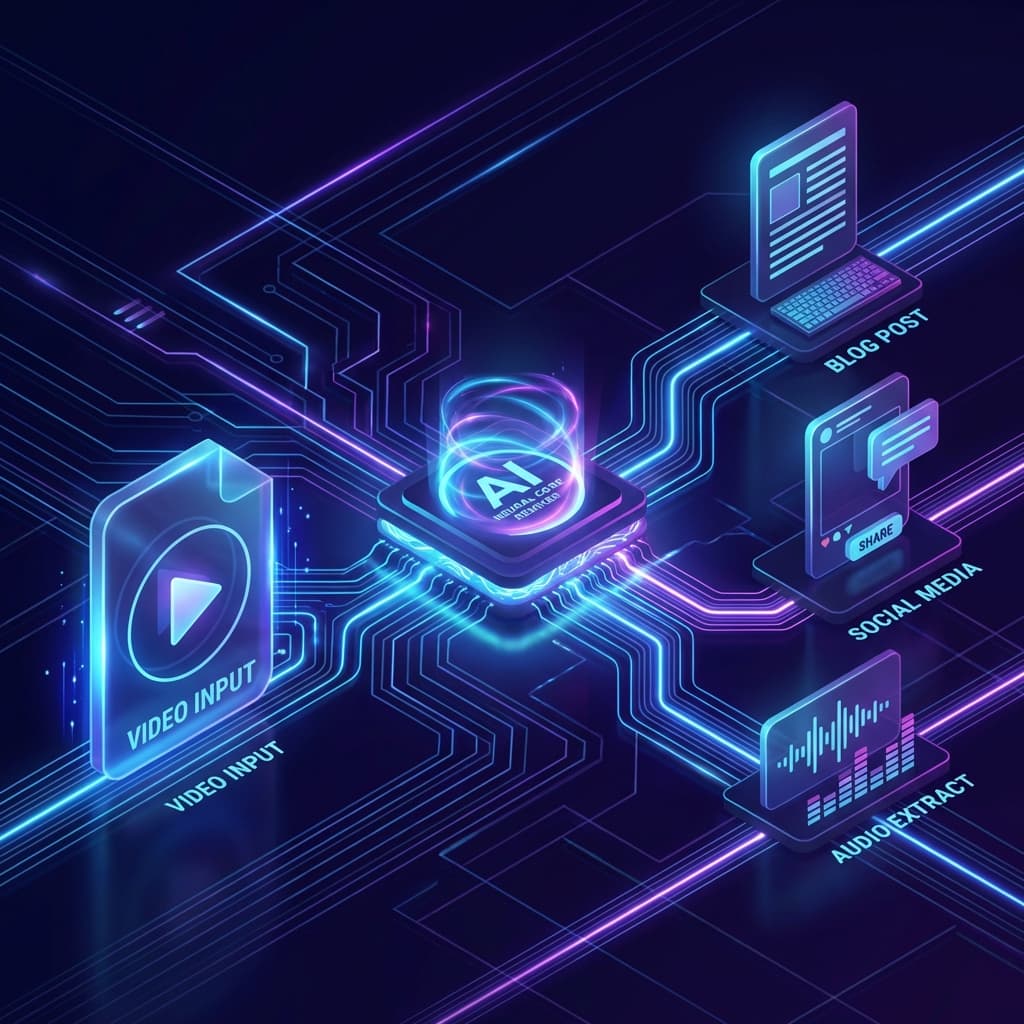 AI Content Remixing Workflow