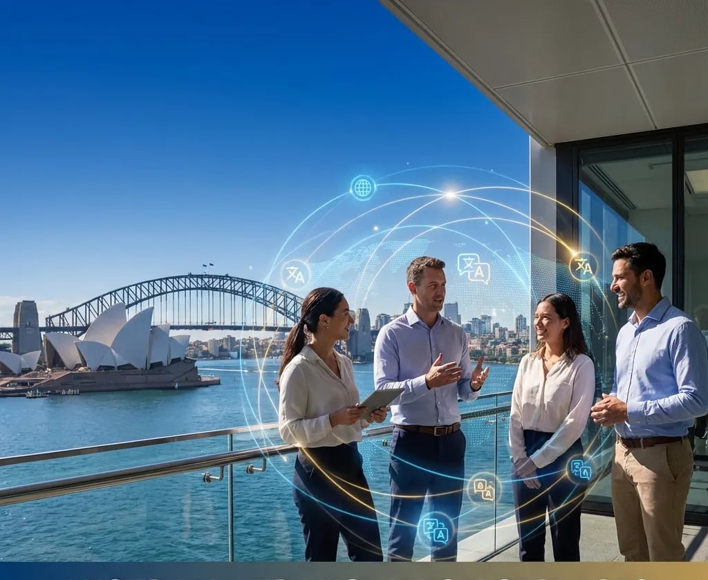Australia translation services — Day Translations local team and Australia reach