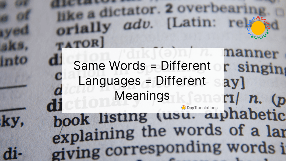 same word in different languages