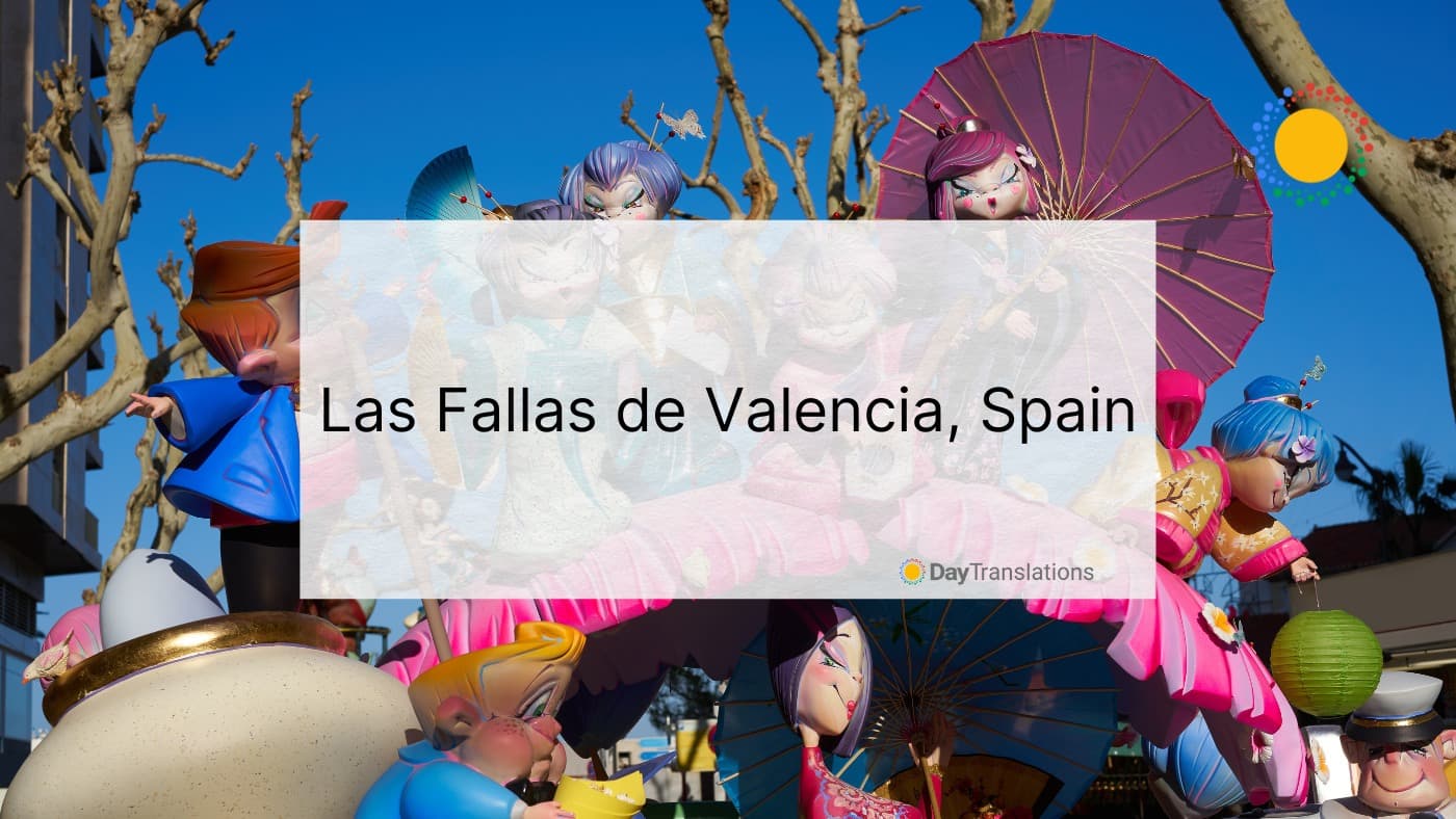 las fallas in english
