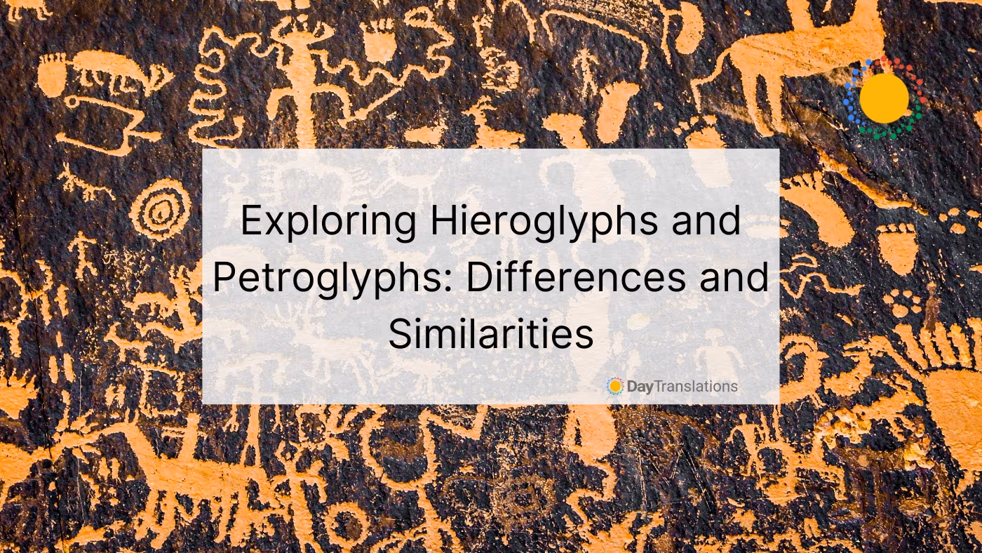 petroglyph vs hieroglyph