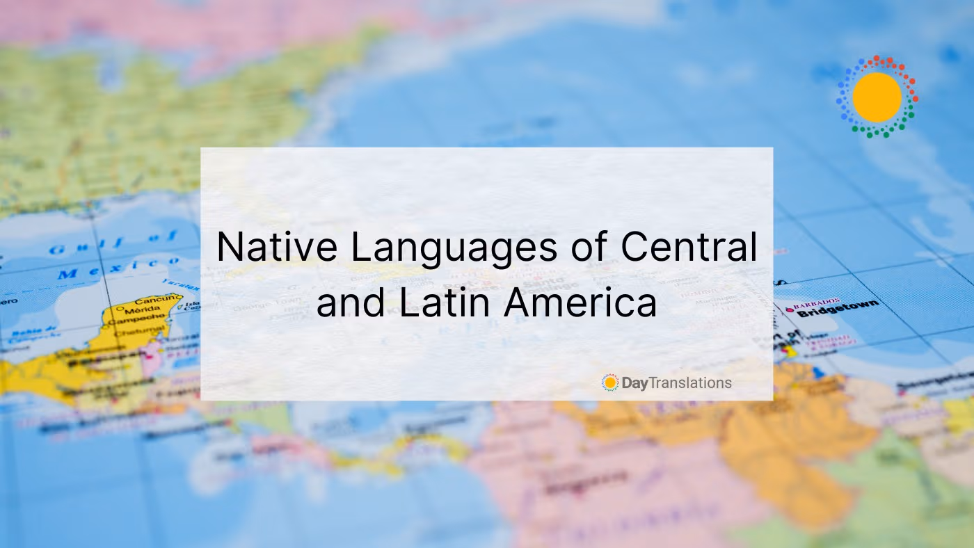 native languages of central and latin america