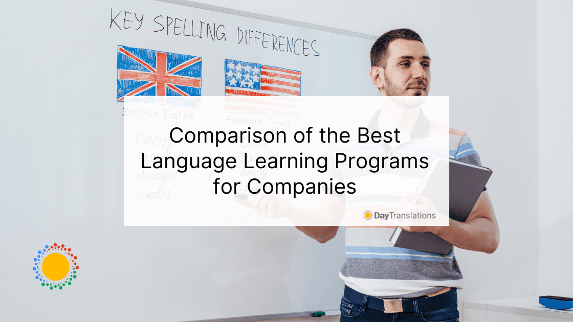 Comparison of the Best Language Learning Programs for Companies
