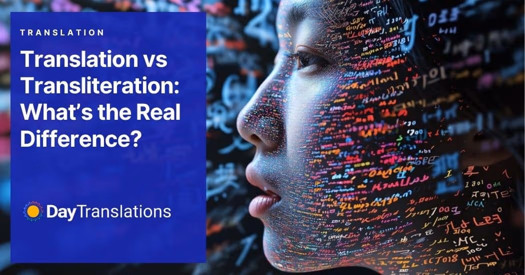 Translation vs Transliteration