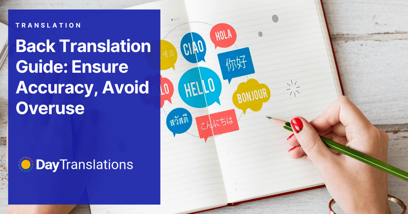 Back Translation Method What Is Back Translation? Methods & Examples | Day Translations Blog