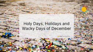 wacky december holidays