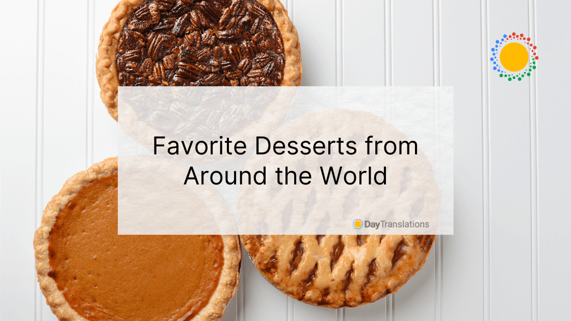 favorite desserts from around the world