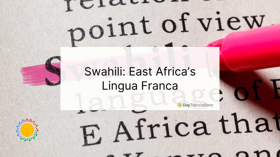 is swahili a lingua franca