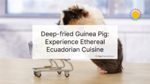 deep fried guinea pig