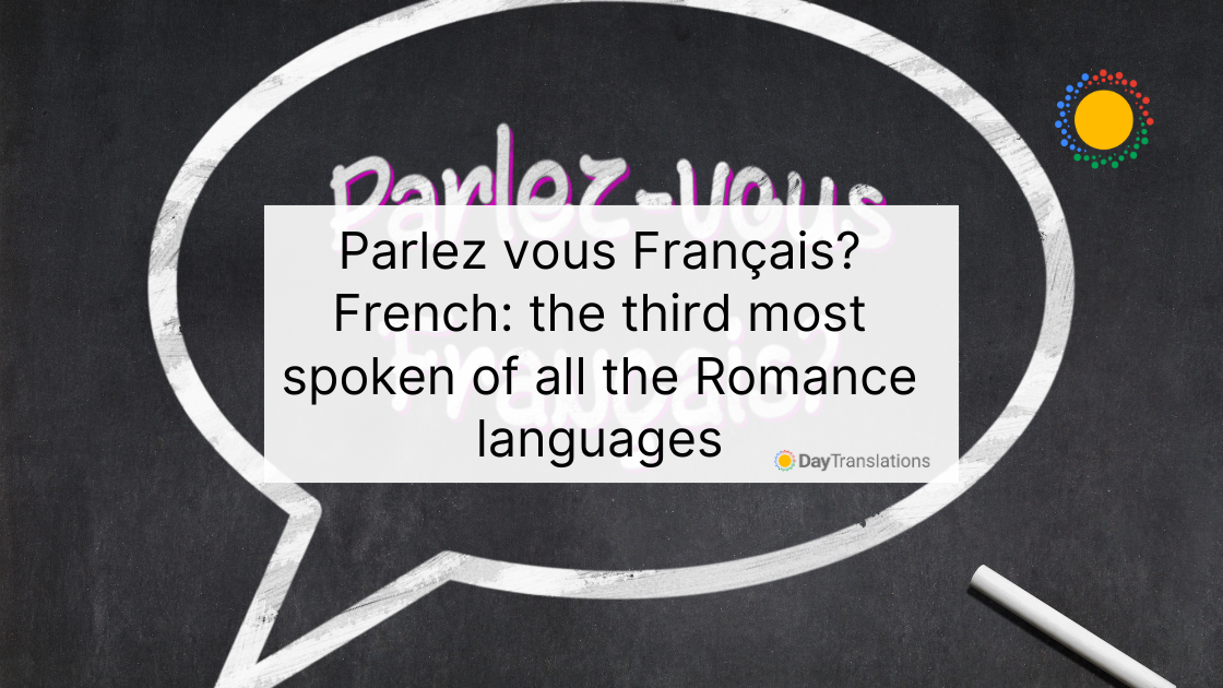 third most spoken romance languages