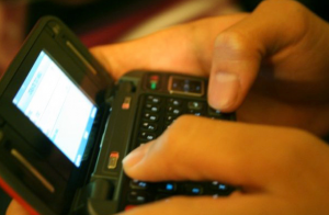 Texting on a Querty