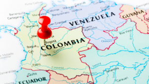 what is the geography of colombia