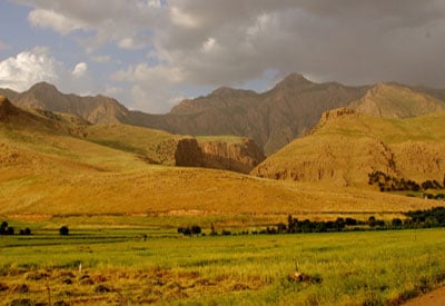 Iraqi mountains in autonomous Kurdistan region