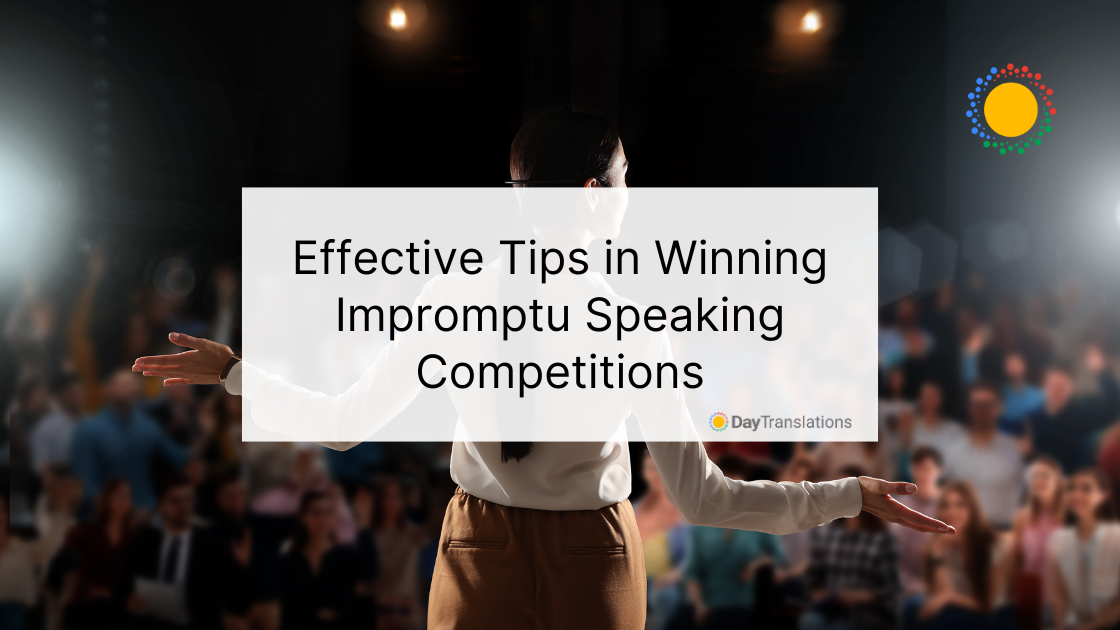 impromptu speech tips