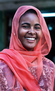 Smiling Lady