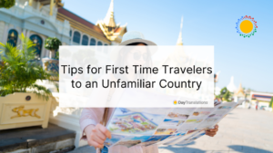 tips for first time travelers