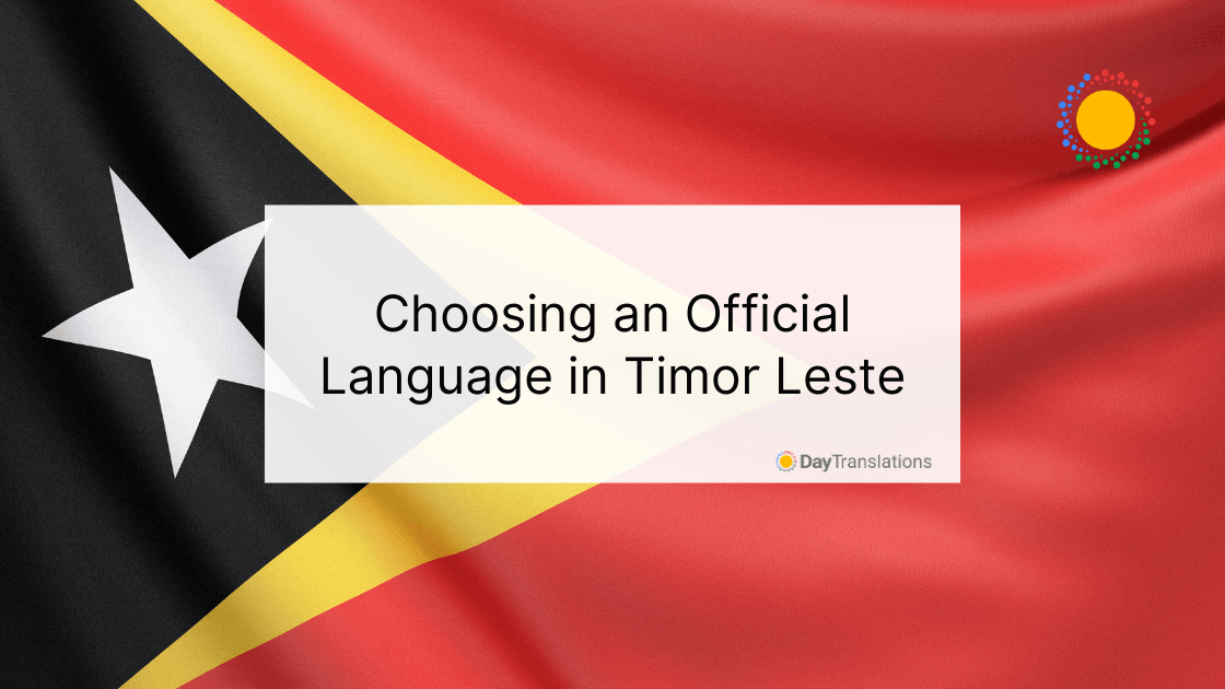 timor leste language