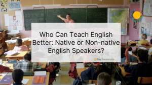 native and non native english teachers
