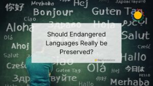 preserve endangered languages