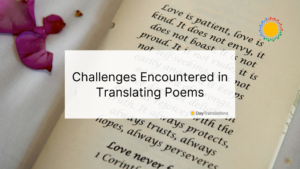 challenges in translating poems