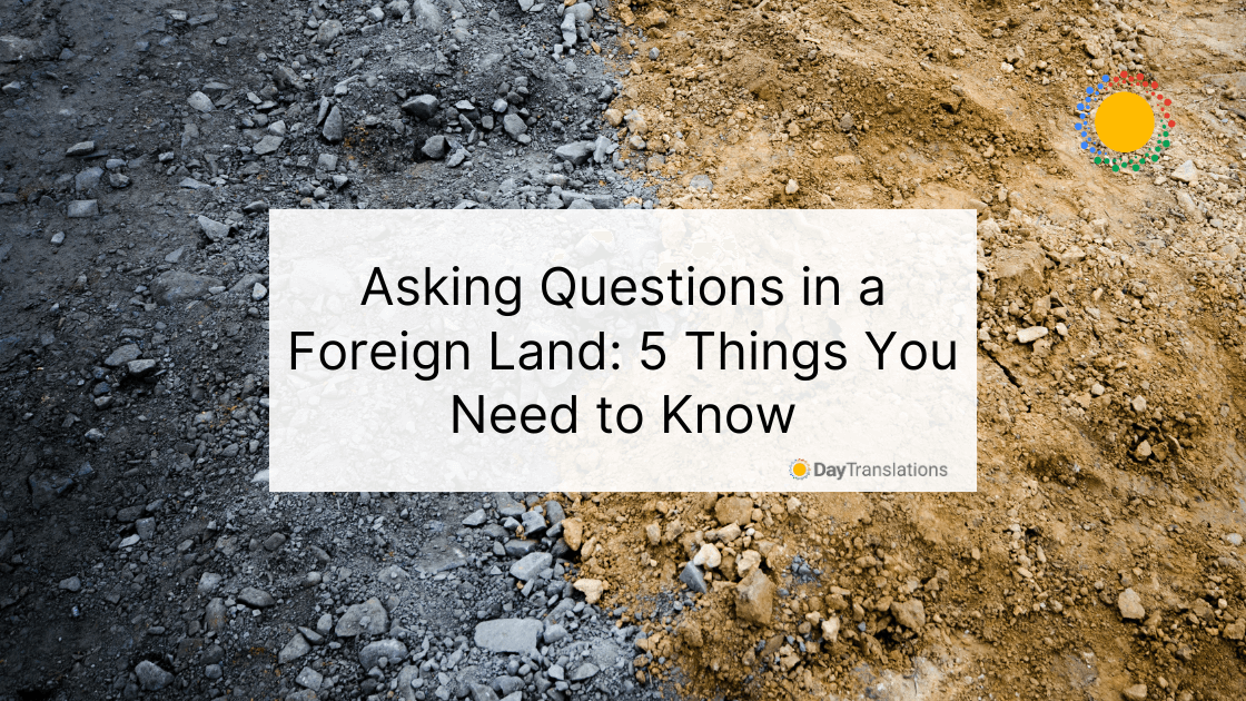 questions to ask a foreigner