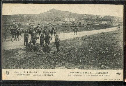 British Soldiers in World War 1 at Kilkis, Greece Day Translations Languages