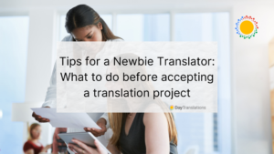 newbie translator tips