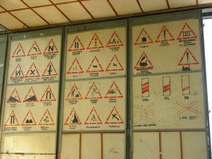 Russian Language Road Signs