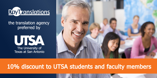 Day translations and UTSA