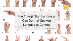 sign language for fun
