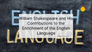 william shakespeare contributions