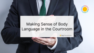 body language in the courtroom