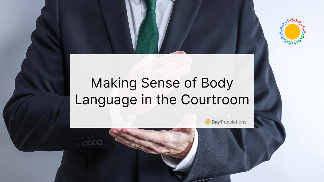 body language in the courtroom