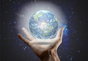 Earth On An Open Palm