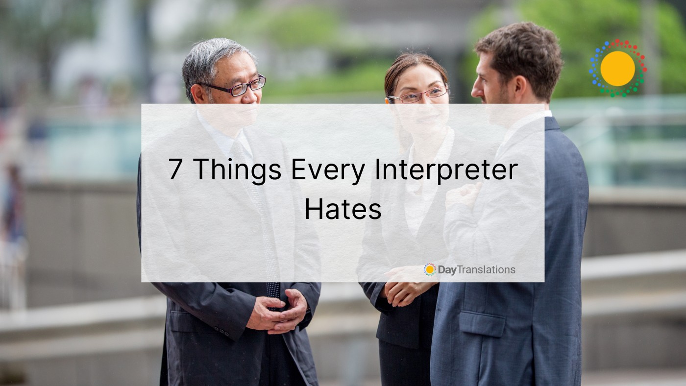 things every interpreter hates