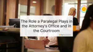role of a paralegal