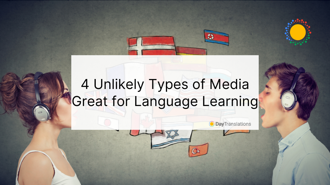 types of media for language learning