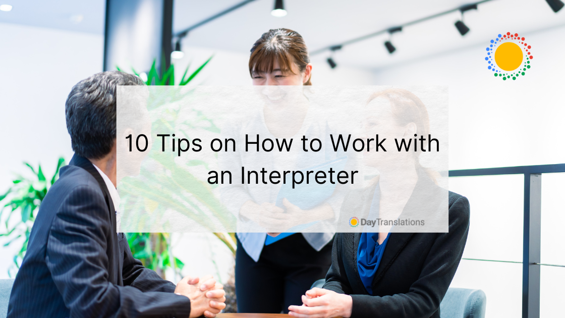 how to work with an interpreter