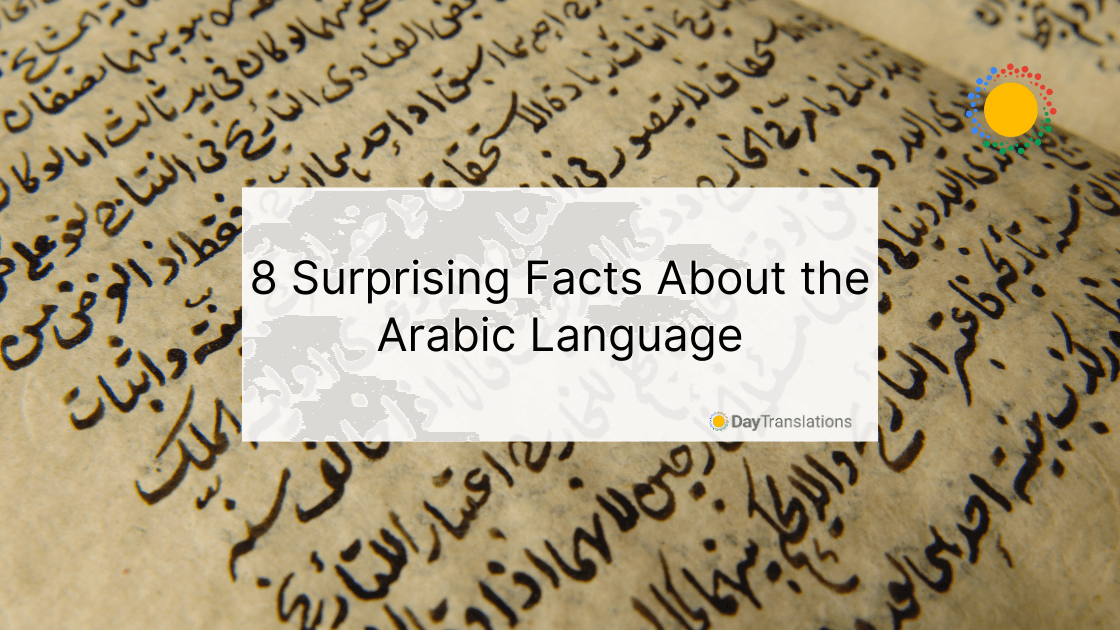 facts about the arabic language