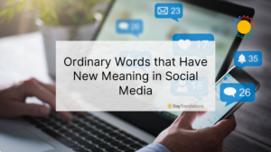 social media words