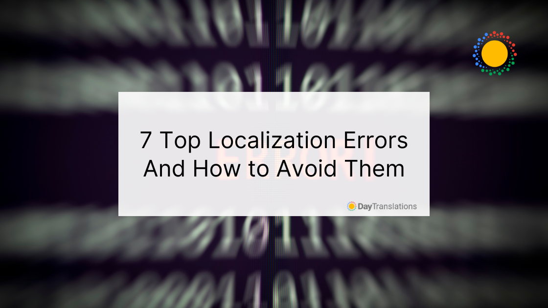 top localization errors