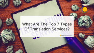types of translation services