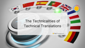 technicalities of technical translations