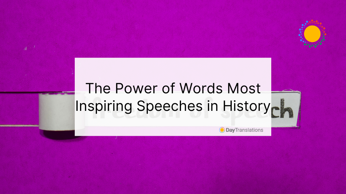 most inspiring speeches in history