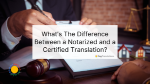 notarized translation