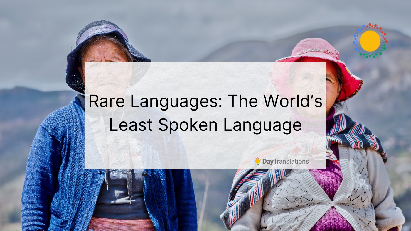 least spoken language