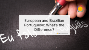 european and brazilian portuguese