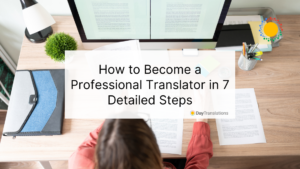 how to become a professional translator