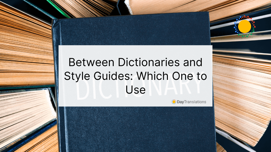 dictionaries and style guides
