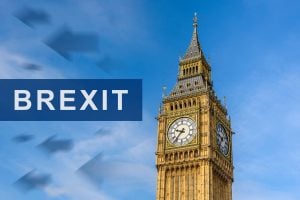big ben with the word brexit